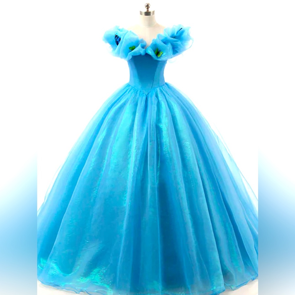 Blue Sweet 16/Quince Gown